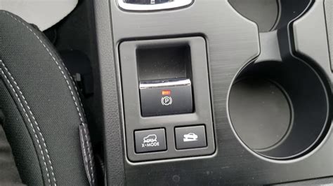 subaru electronic parking brake release.